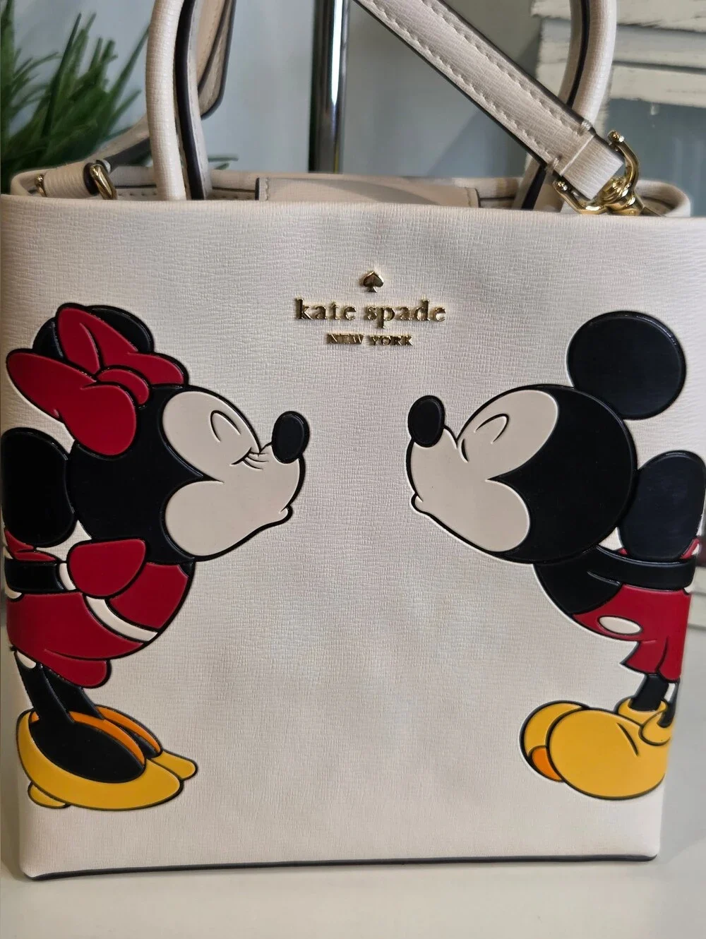 Kate Spade x Disney Mickey & Minnie Mouse Mini Crossbody Tote